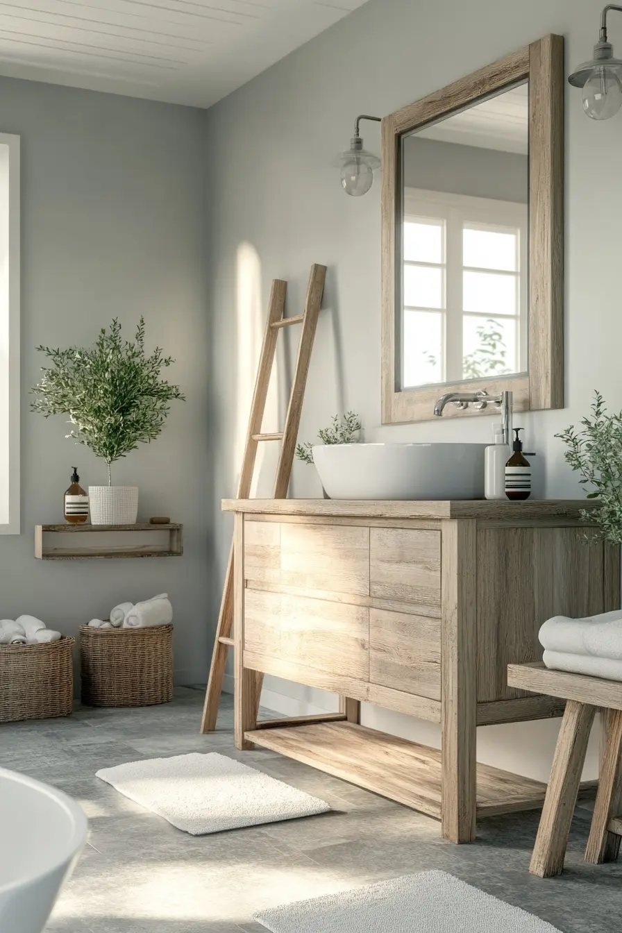 Scandinavian Bathroom 93676