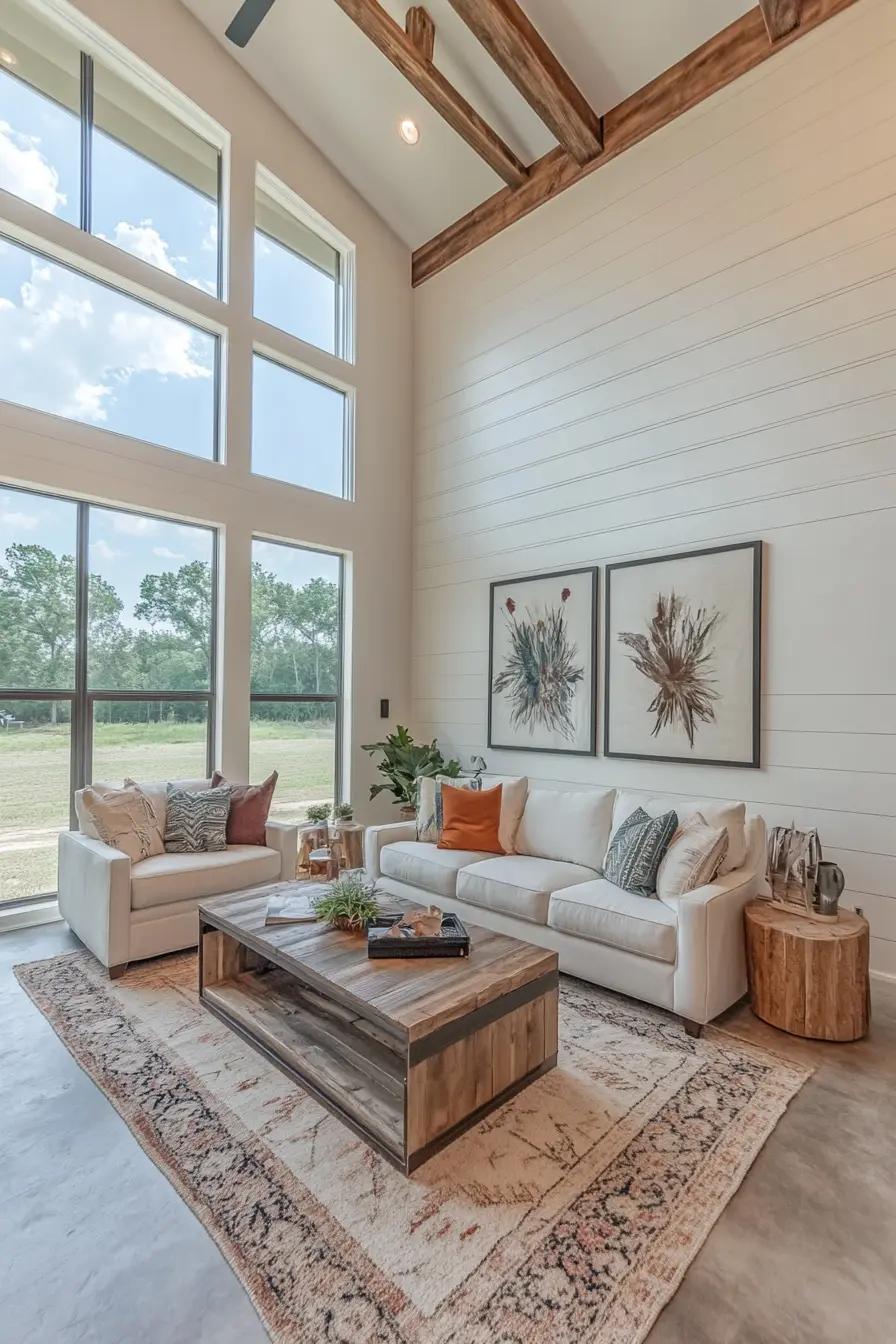 Barndominium Living Room 115820