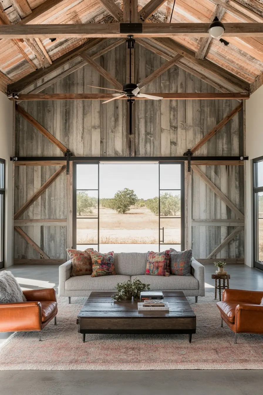 Barndominium Living Room 135332