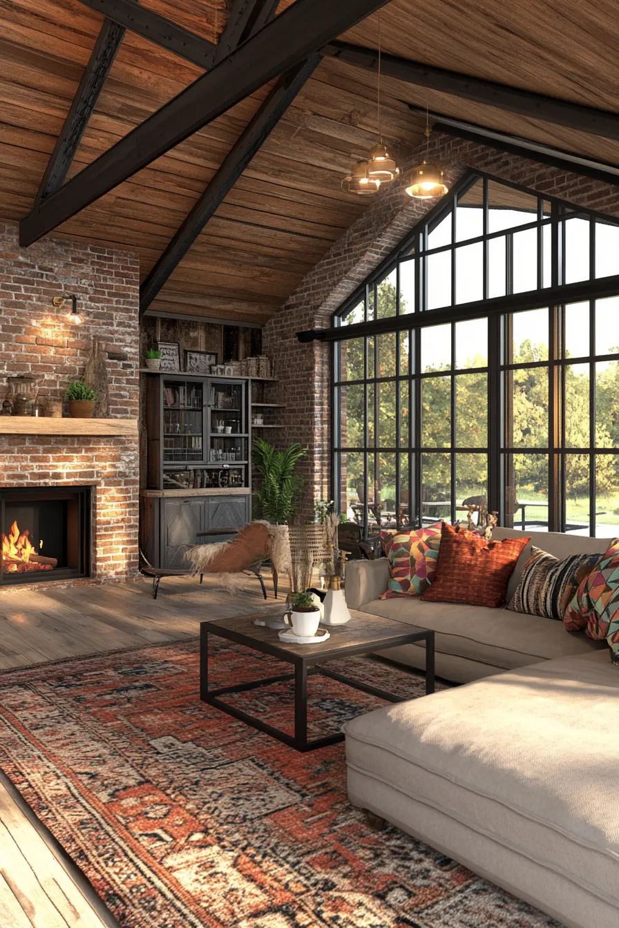 Barndominium Living Room 183886