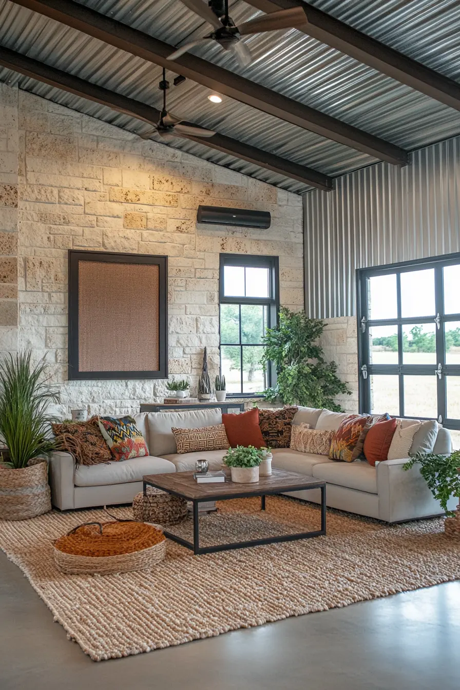 Barndominium Living Room 183952