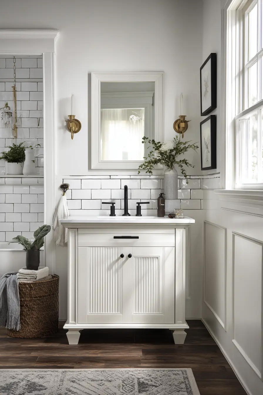 Black and White Bathroom 74318
