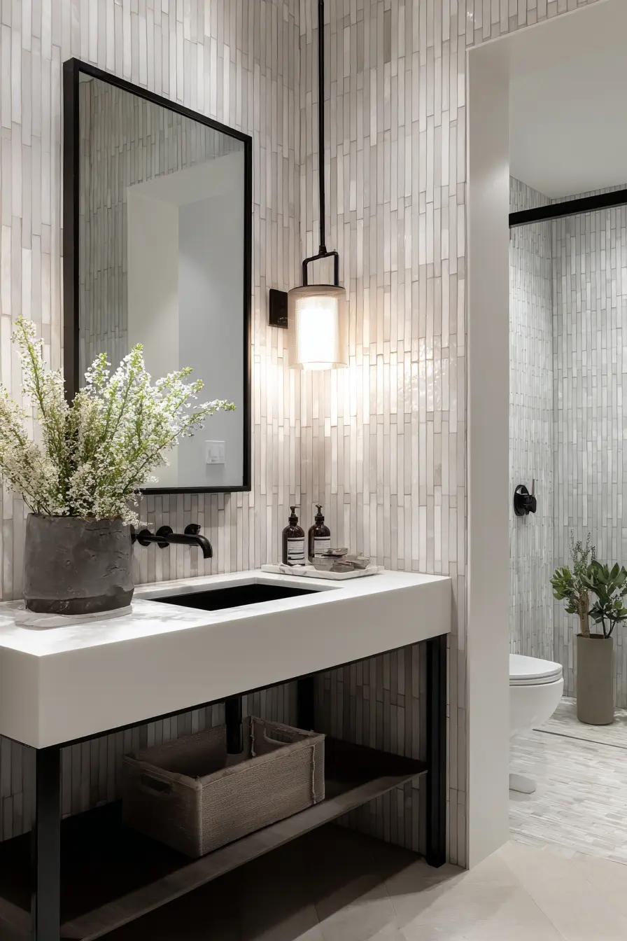 Black and White Bathroom 78406
