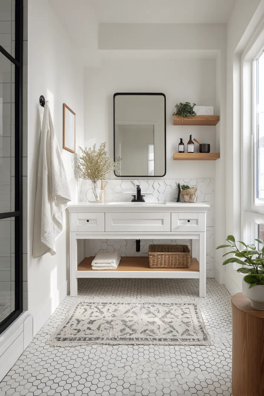 Black and White Bathroom 89518