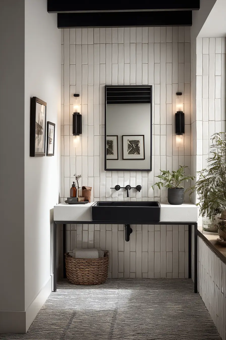 Black and White Bathroom 94490