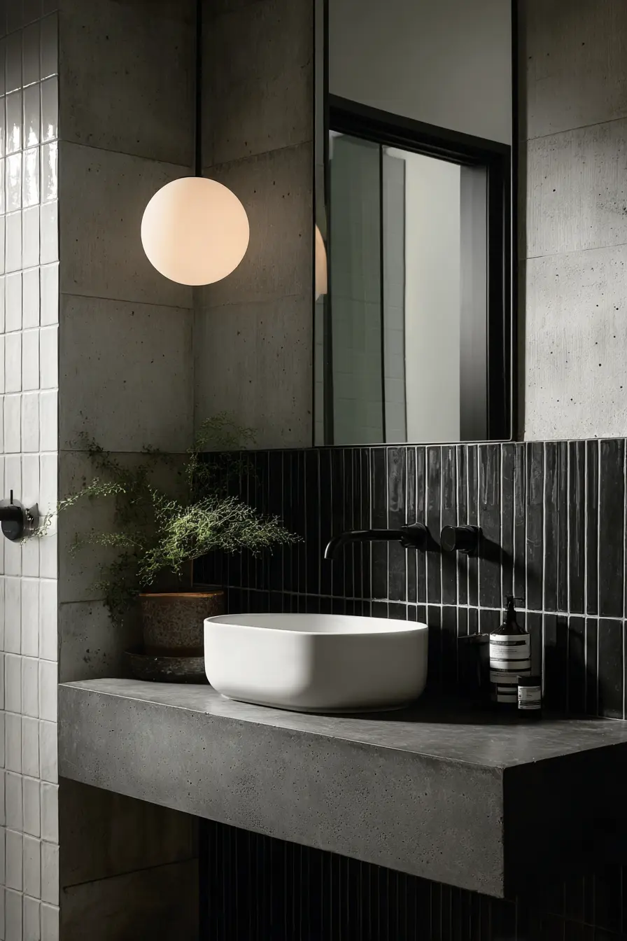 Black and White Bathroom 66886