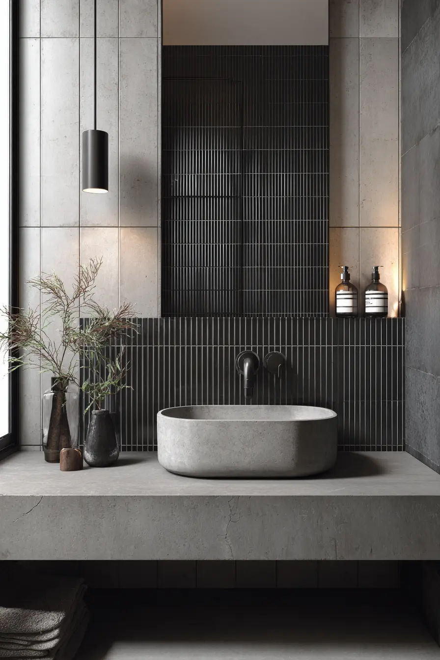 Black and White Bathroom 76720