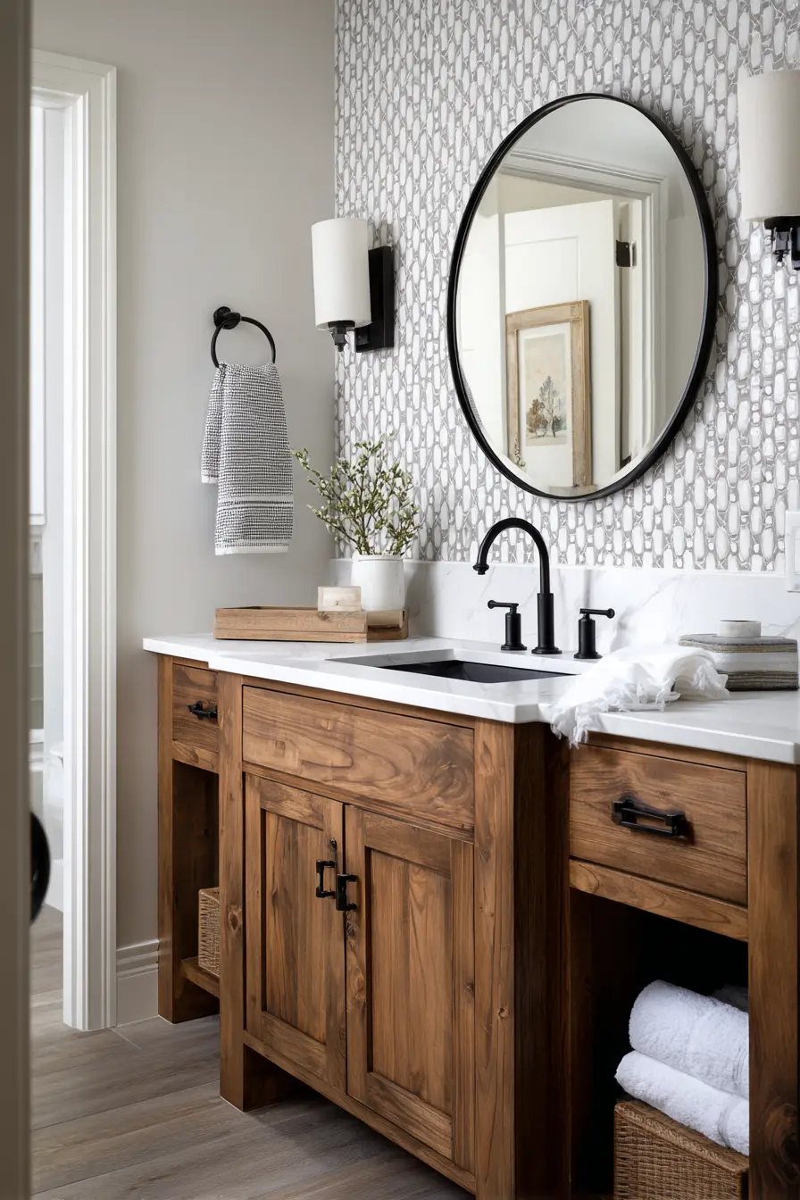 Black and White Bathroom 99438