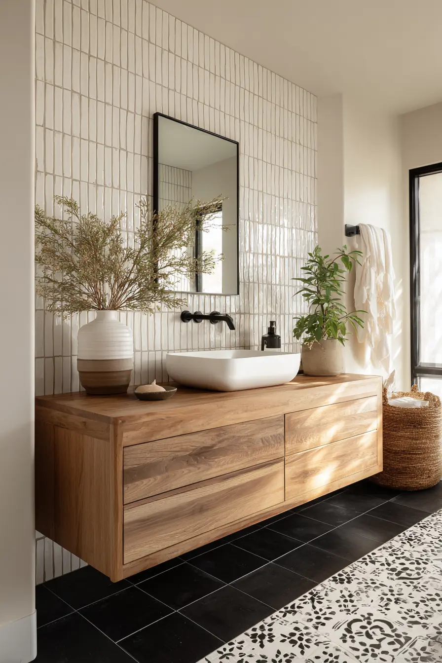 Black and White Bathroom 113810