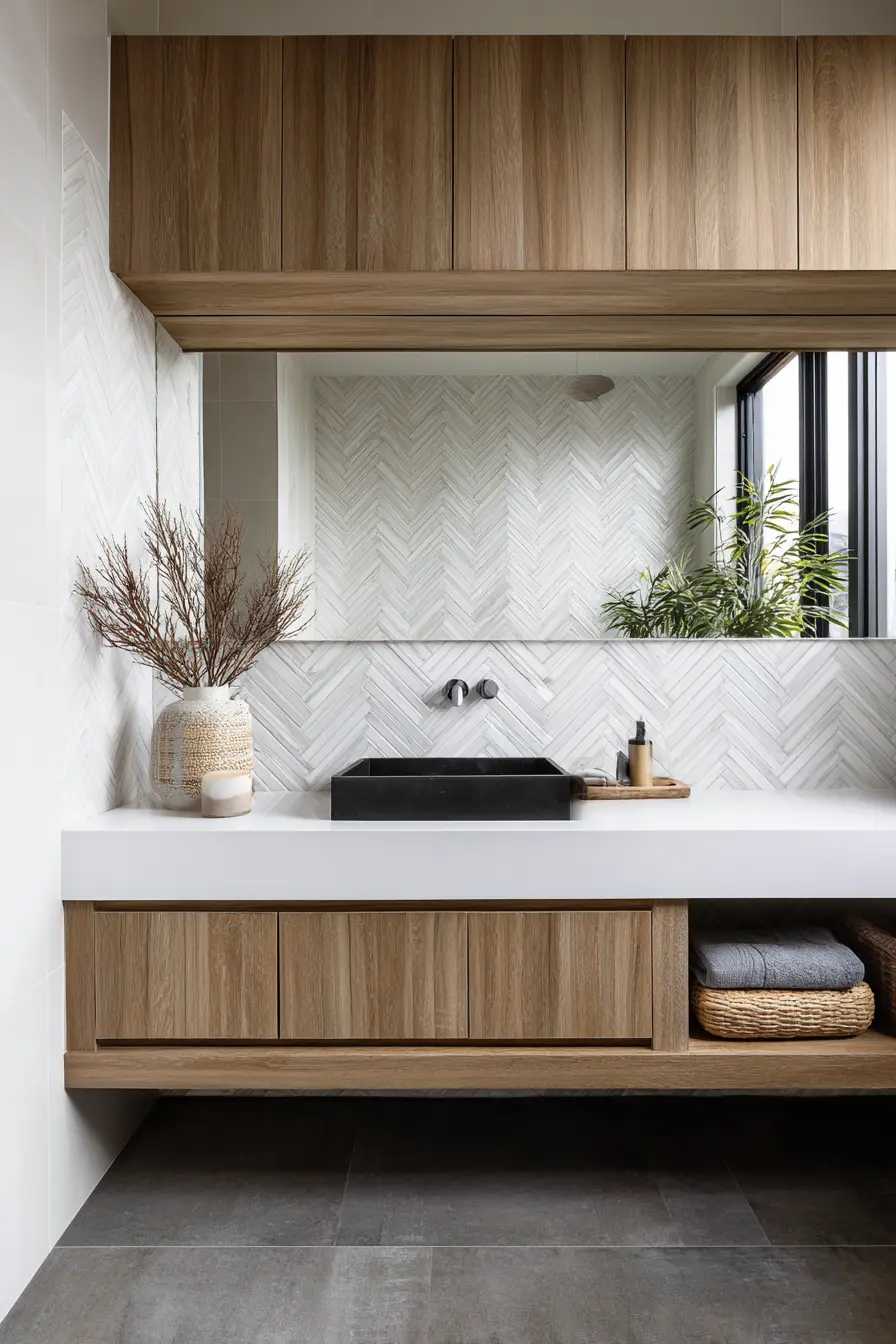 Black and White Bathroom 97774