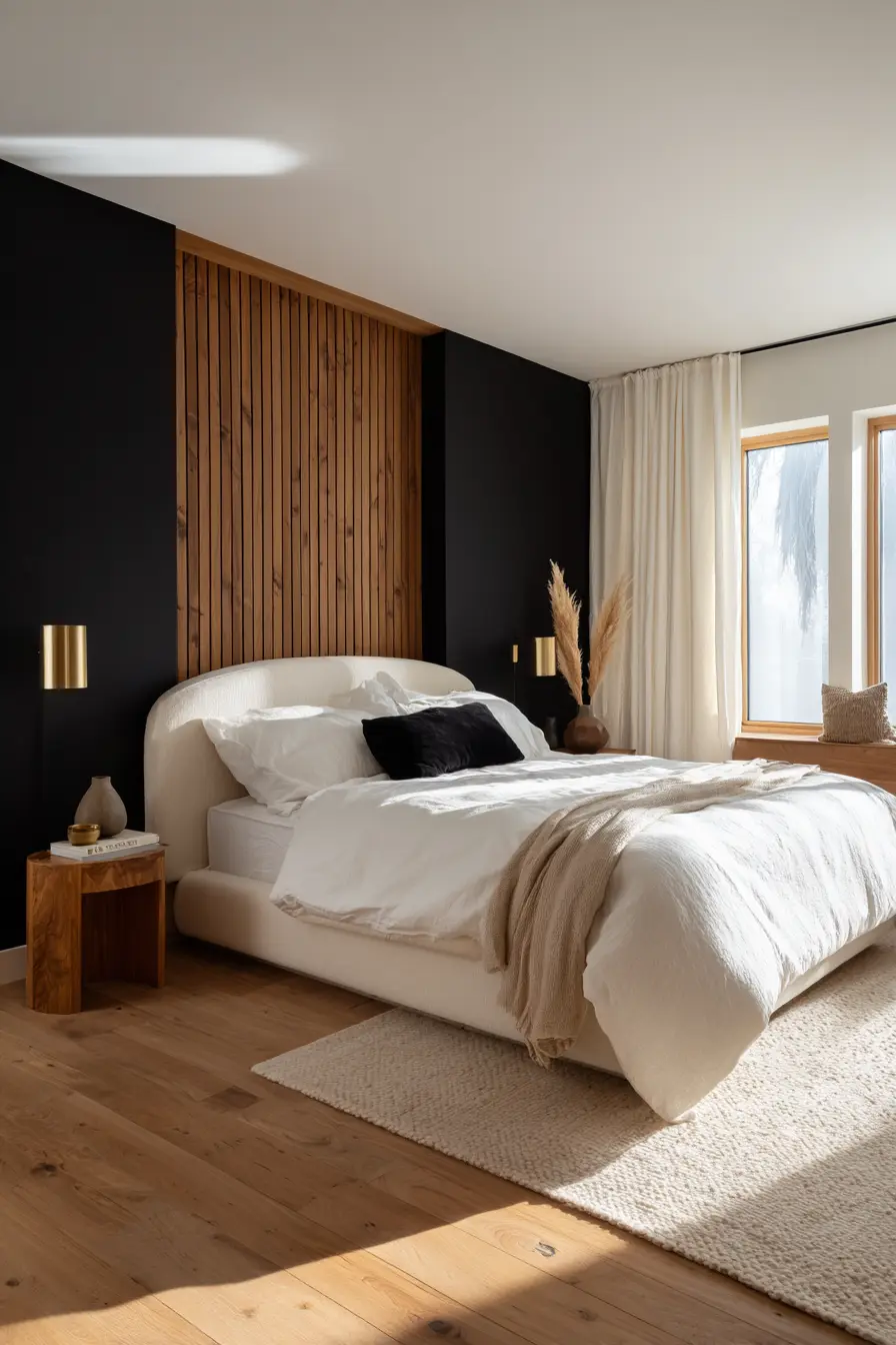 Black and White Bedroom 61310