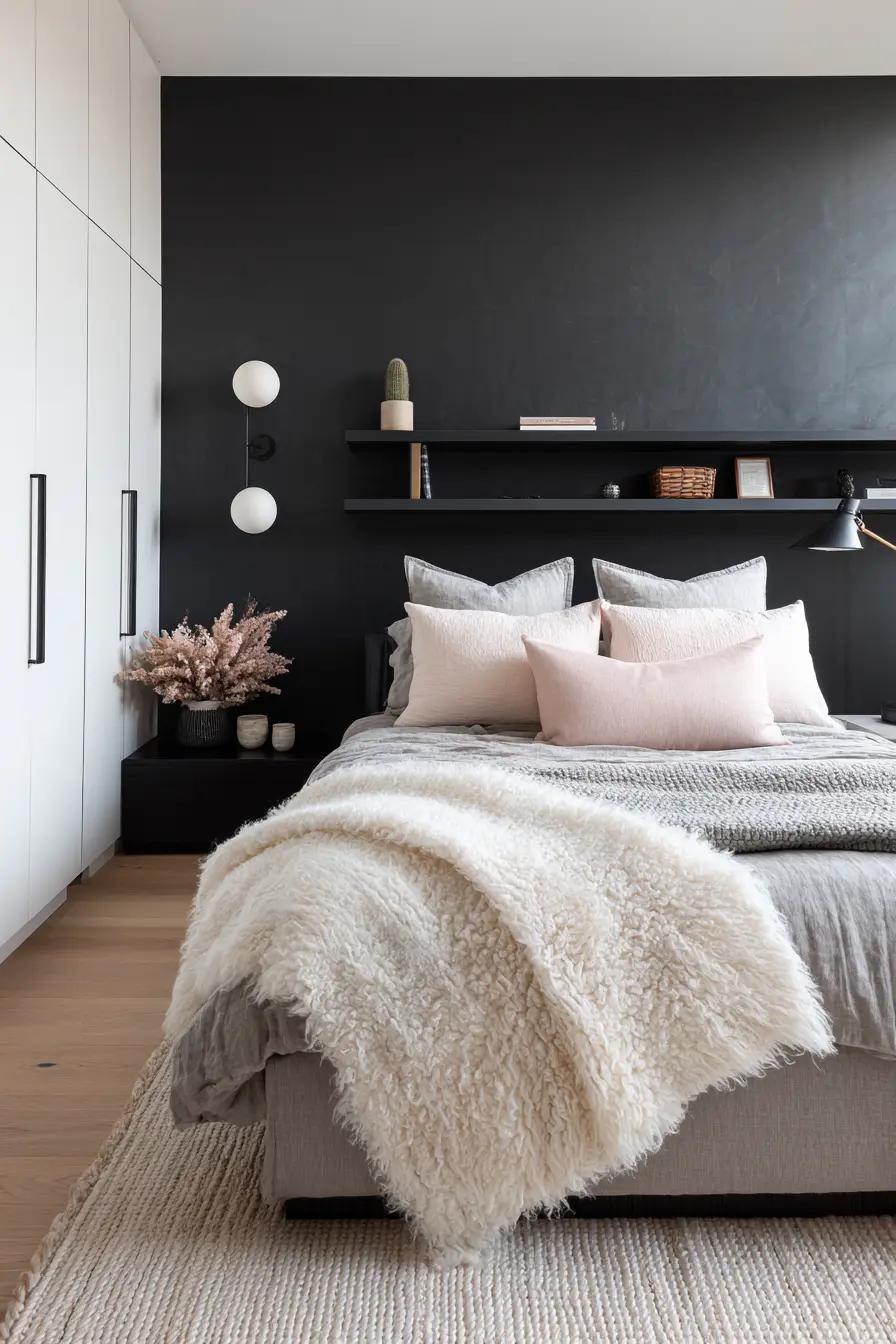Black and White Bedroom 88528