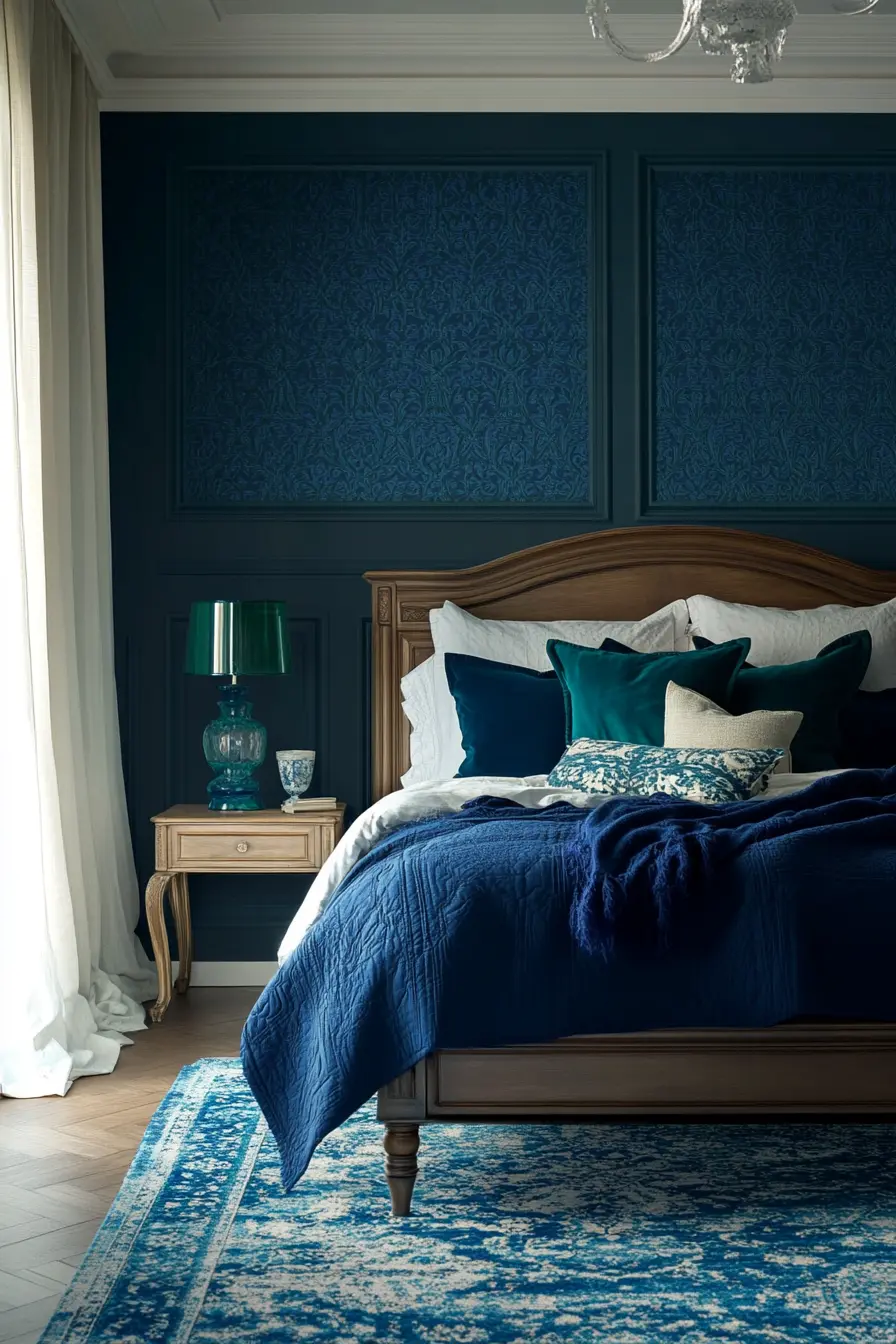 Blue Bedroom 116386