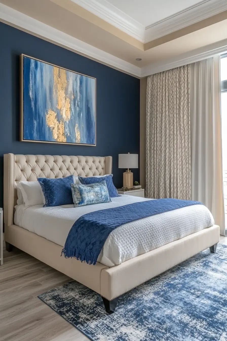 Blue Bedroom 115694