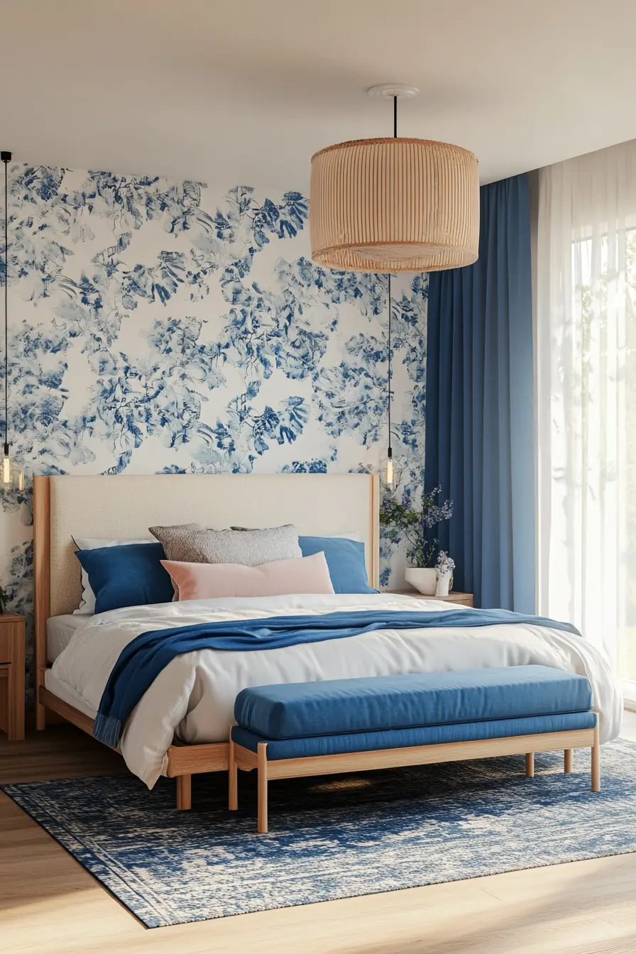 Blue Bedroom 119574