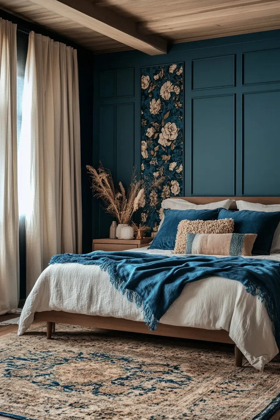 Blue Bedroom 142792