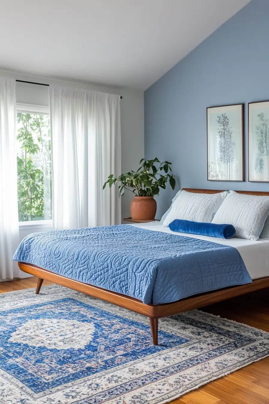 Blue Bedroom 152664