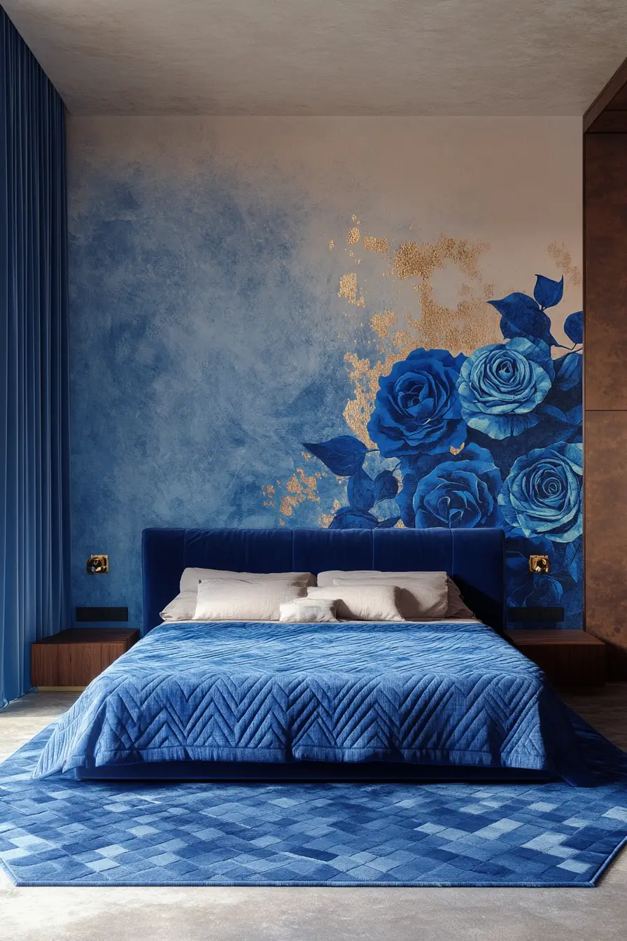 Blue Bedroom 132410