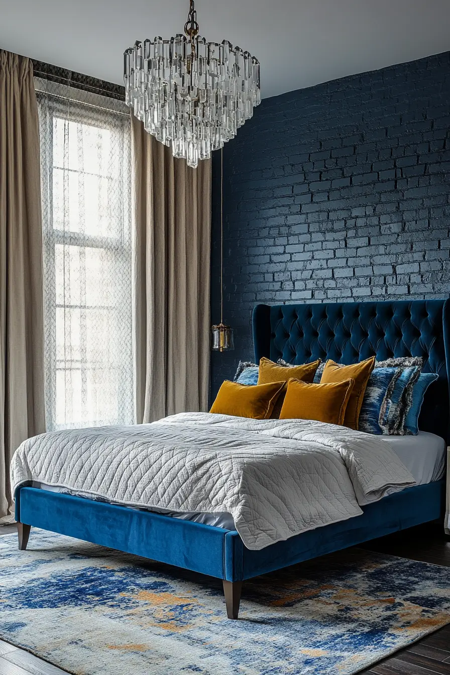 Blue Bedroom 221366