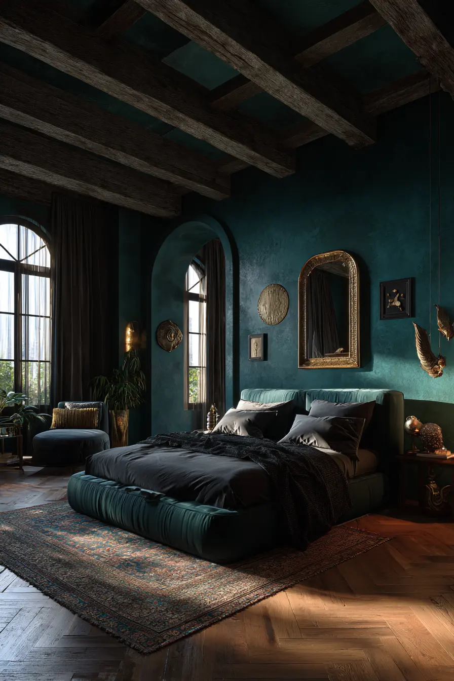 Eclectic Bedroom 107210