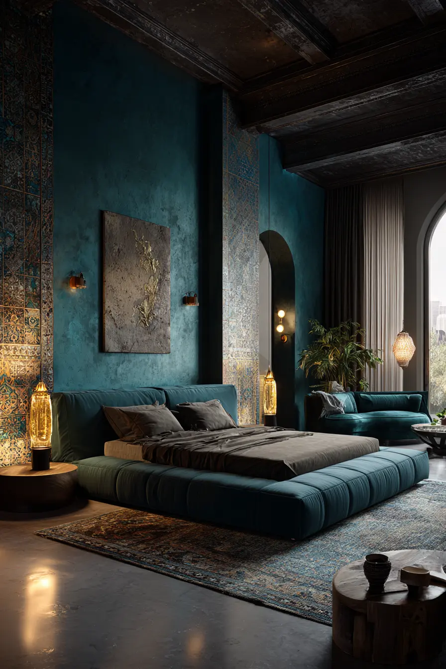 Eclectic Bedroom 127070