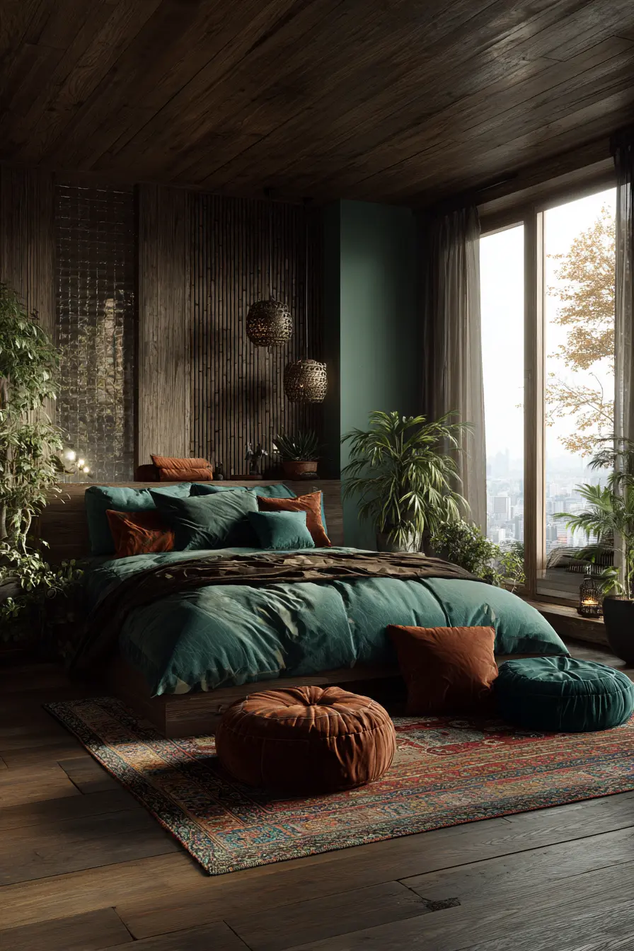 Eclectic Bedroom 139290