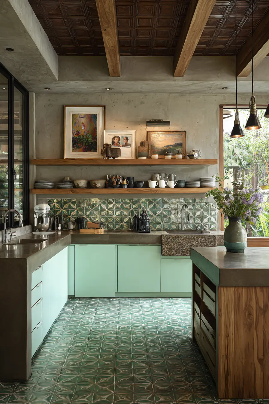 Eclectic Kitchen 137406