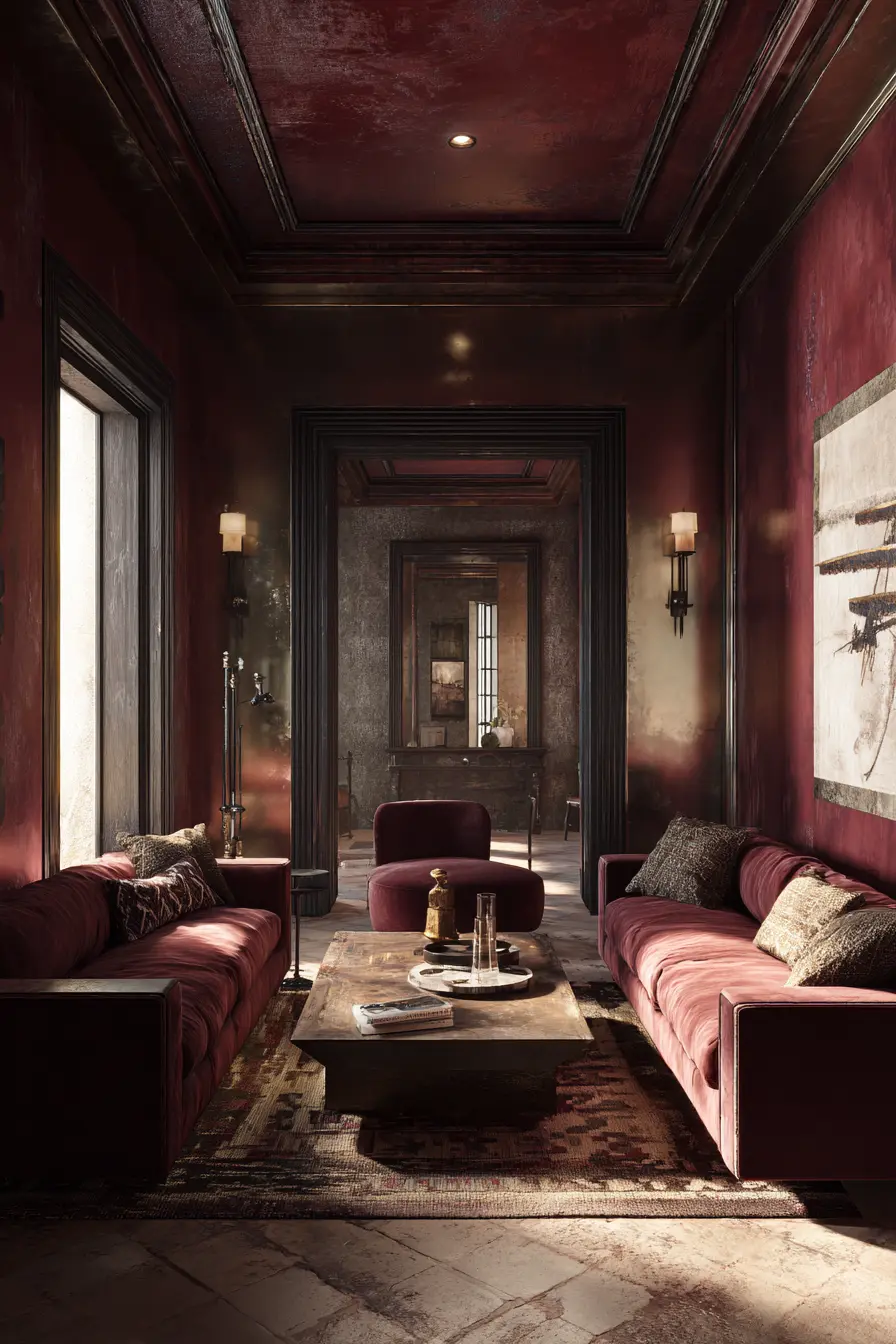 Eclectic Living Room 102084