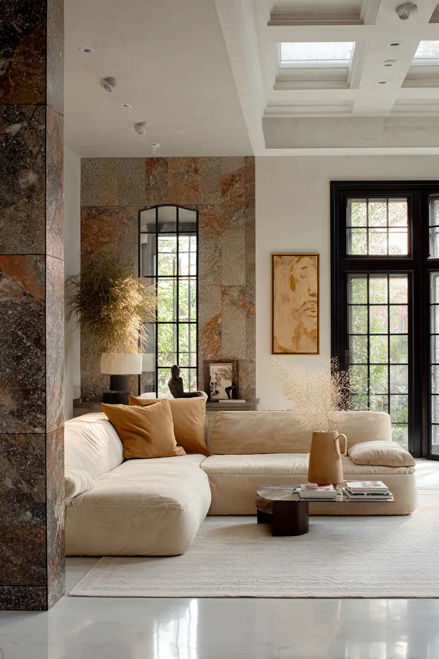 Eclectic Living Room 112446