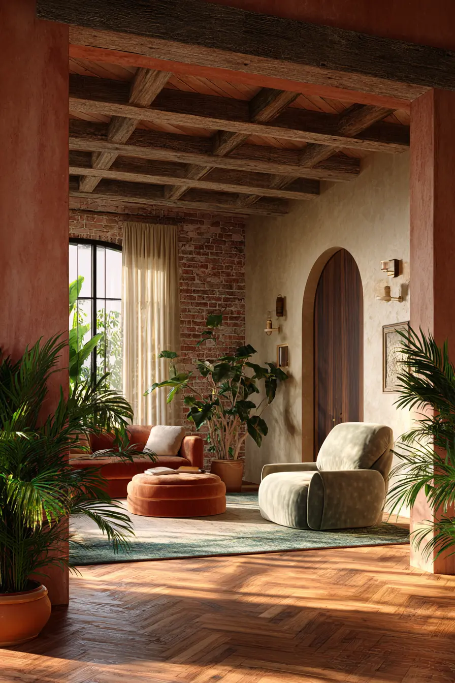 Eclectic Living Room 141970