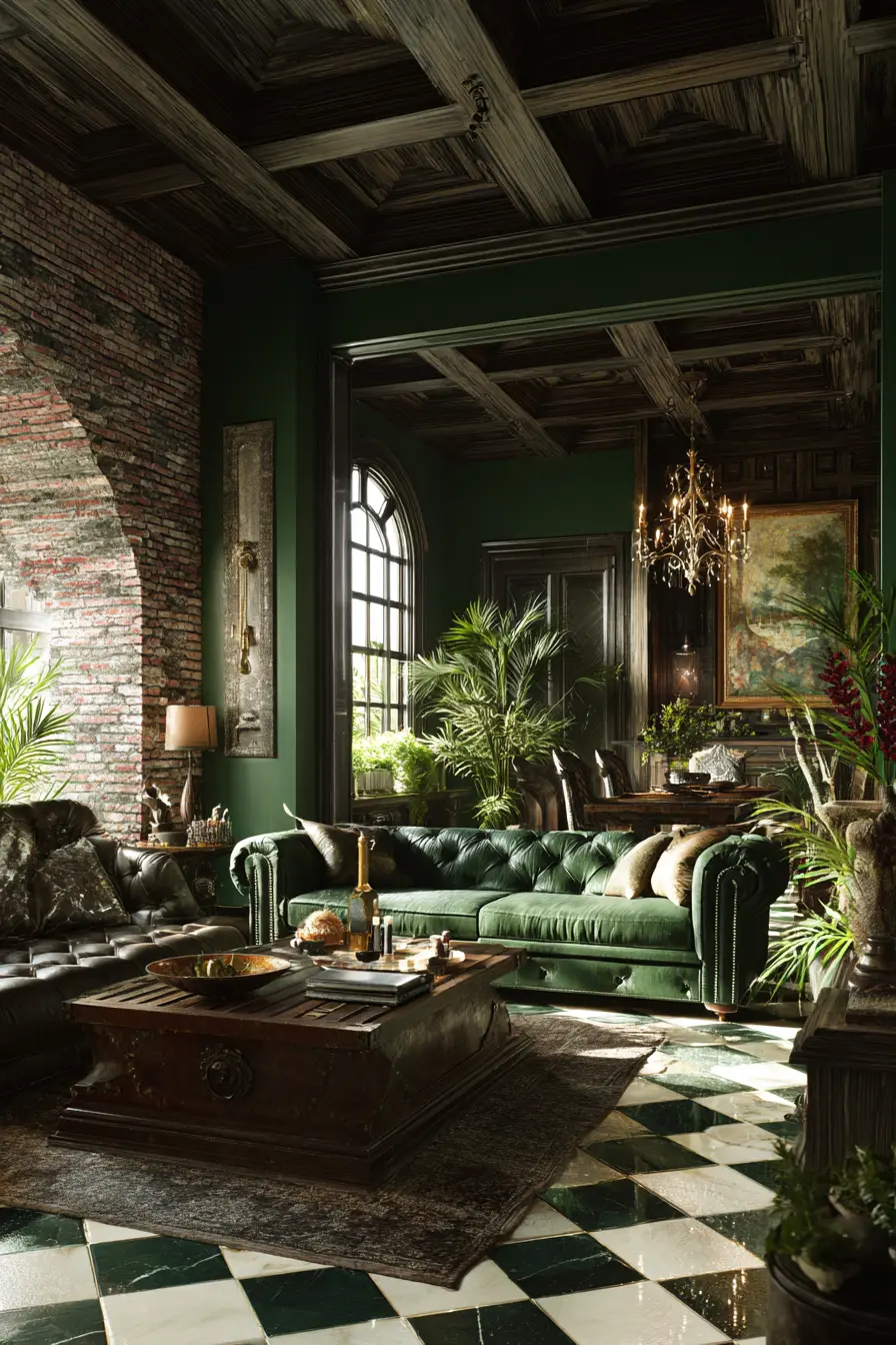 Eclectic Living Room 158716