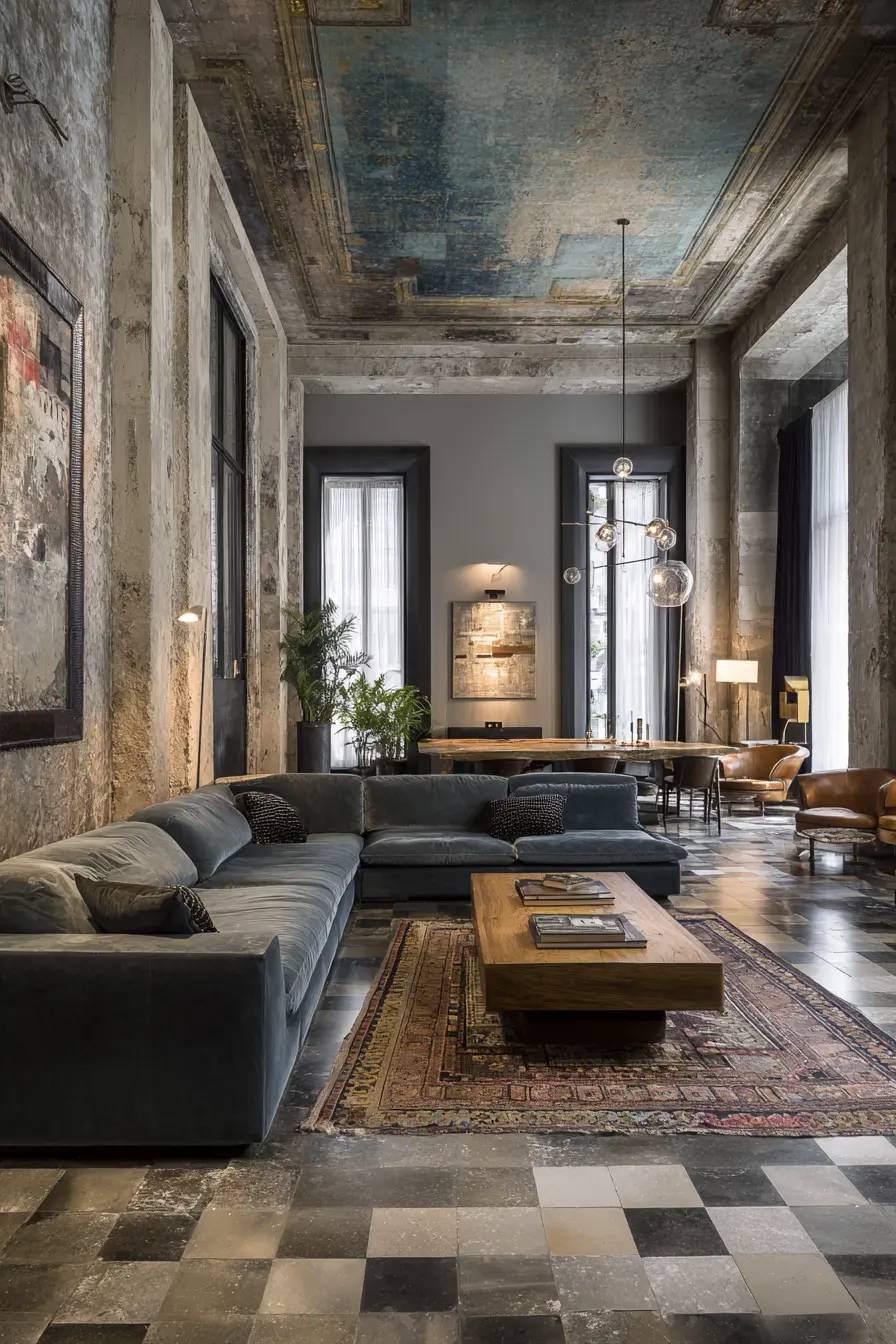 Eclectic Living Room 158428