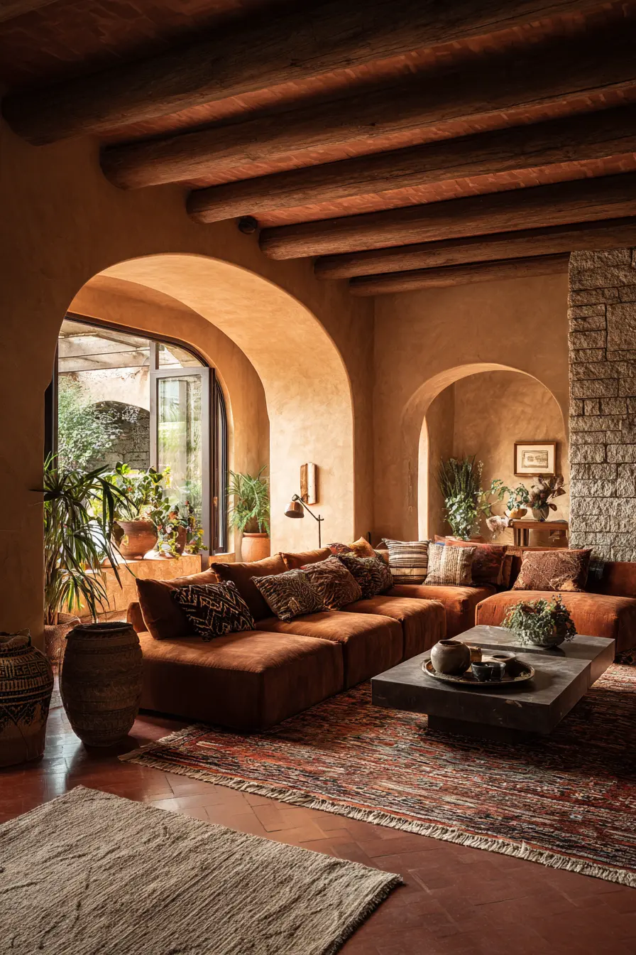 Eclectic Living Room 174816