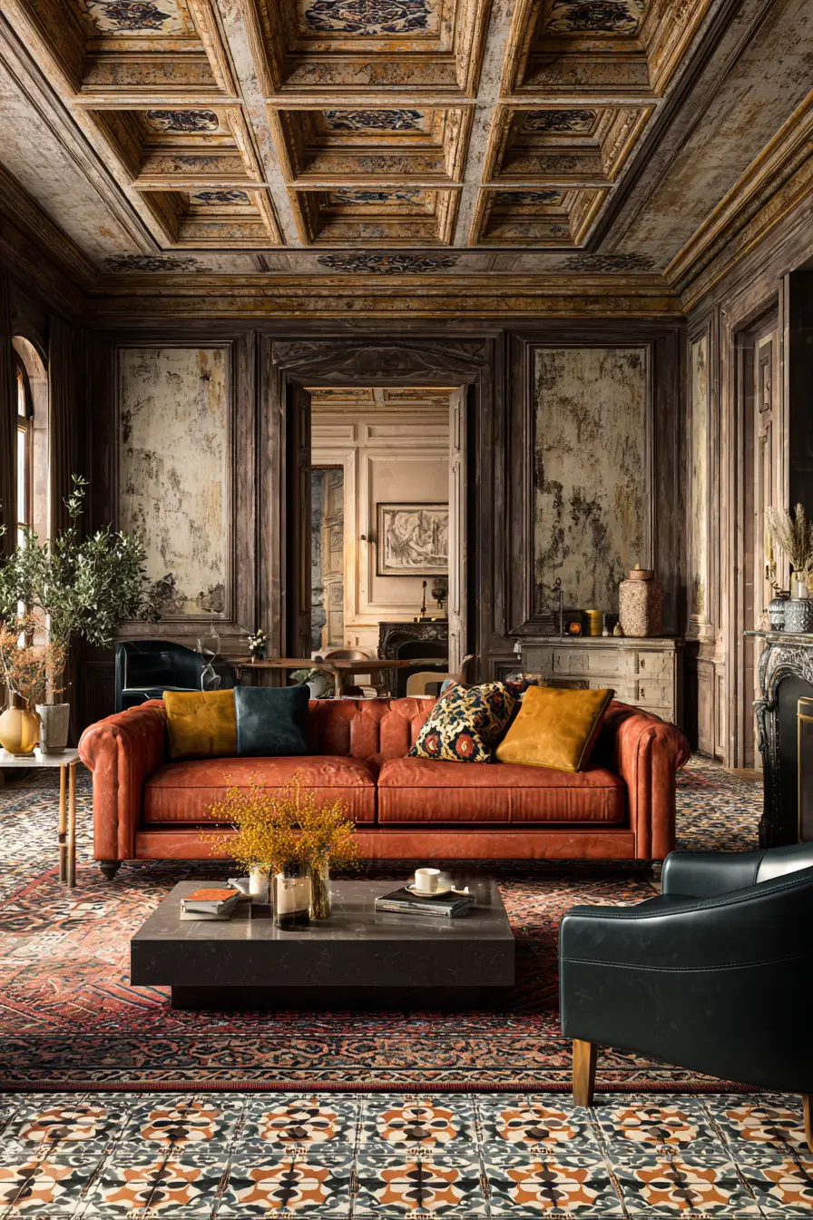 Eclectic Living Room 222164