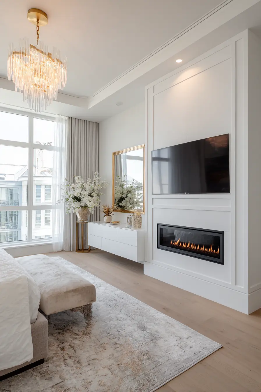 Fireplace Tv Wall 72754