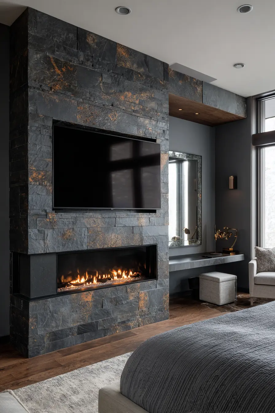 Fireplace Tv Wall 102246