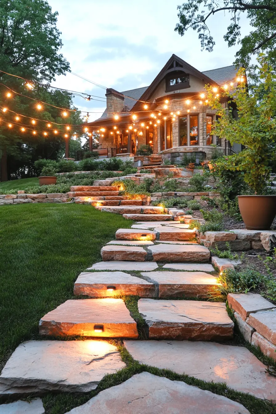 Flagstone Patio Design 199258