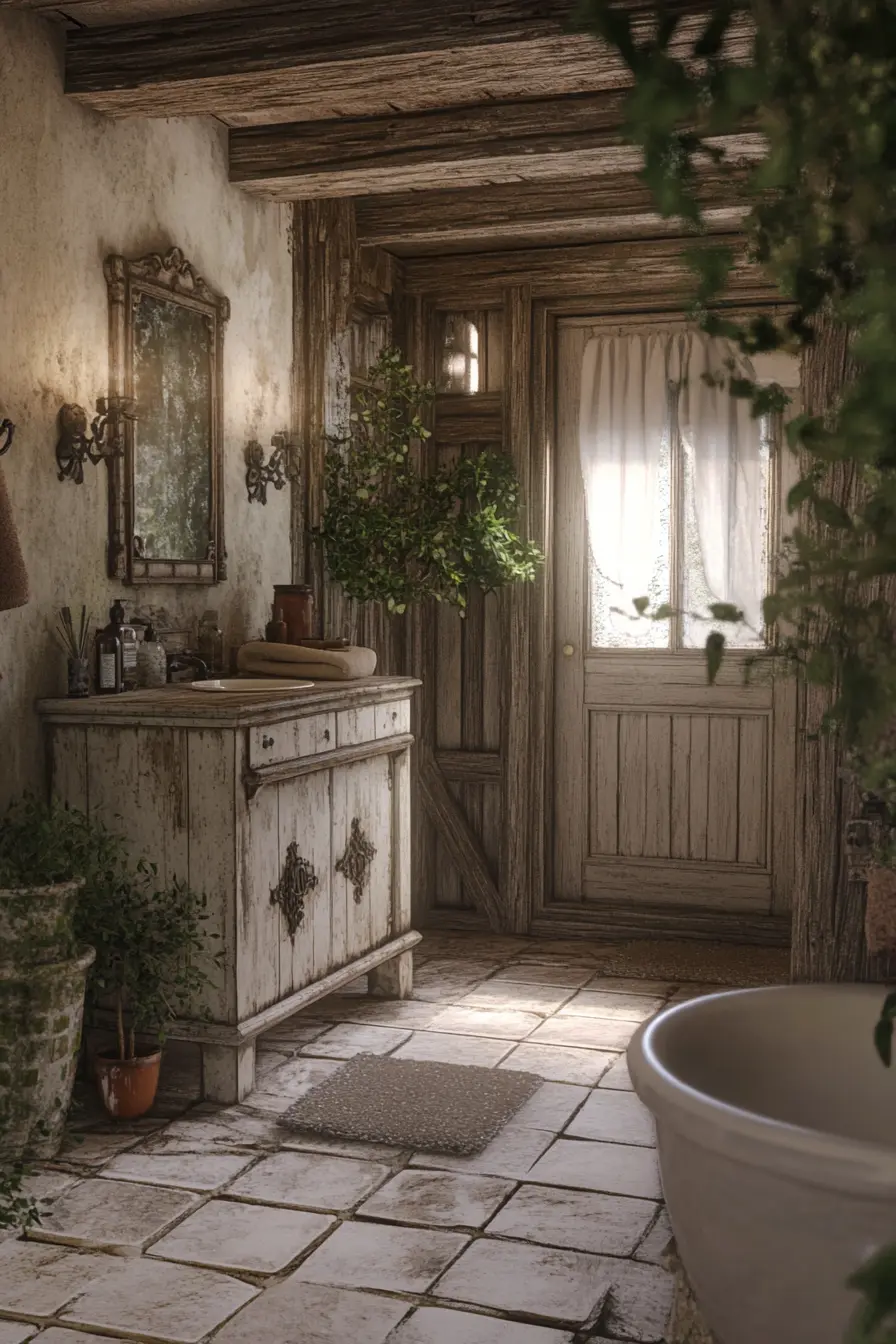 French Country Bathroom 111892