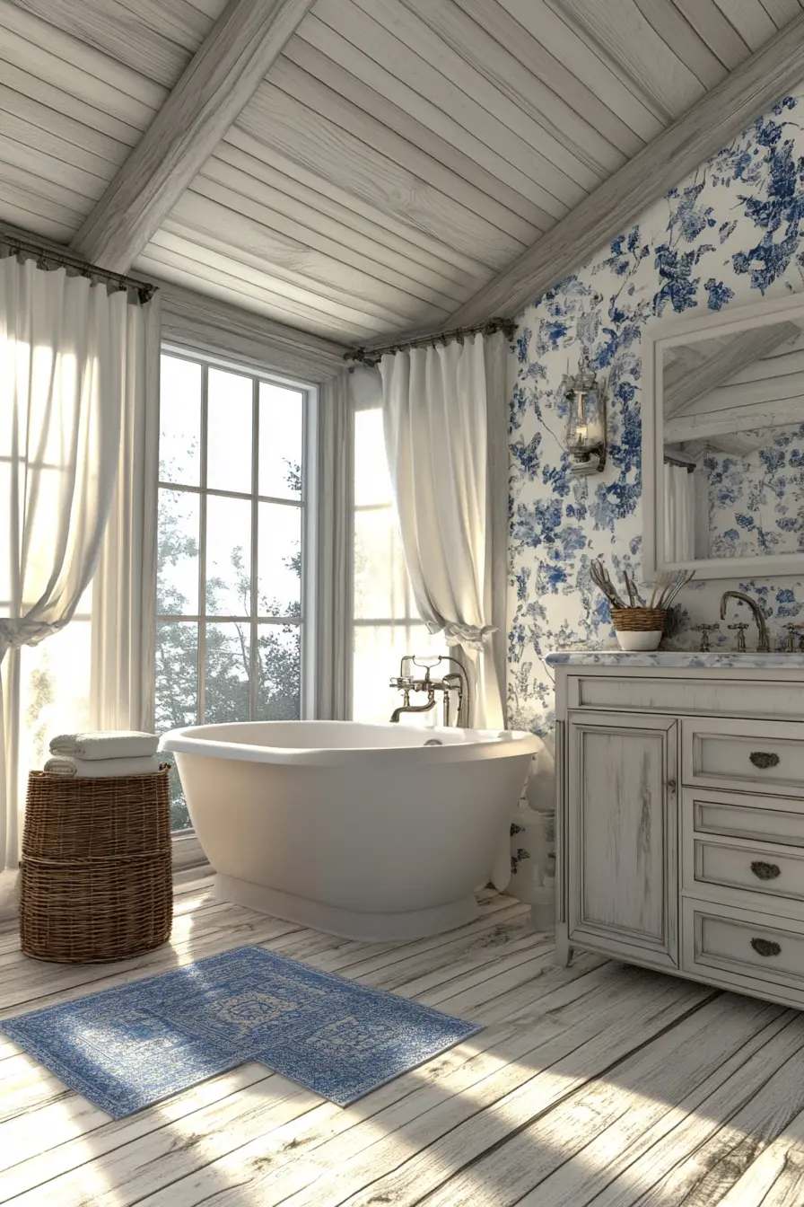 French Country Bathroom 129478