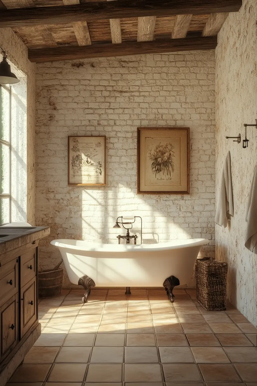 French Country Bathroom 139962