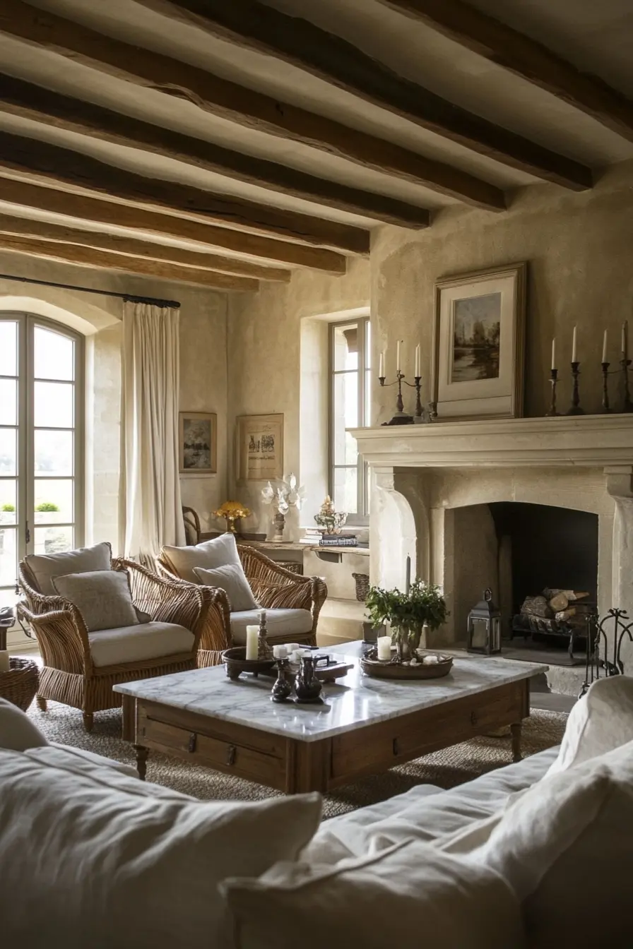 French Country Living Room 84172