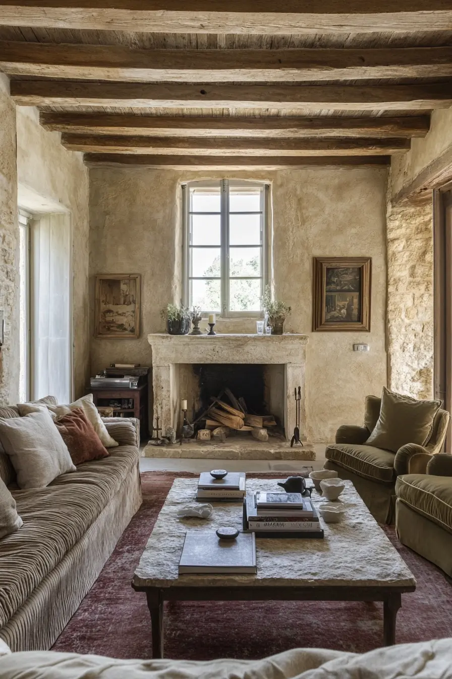 French Country Living Room 138040