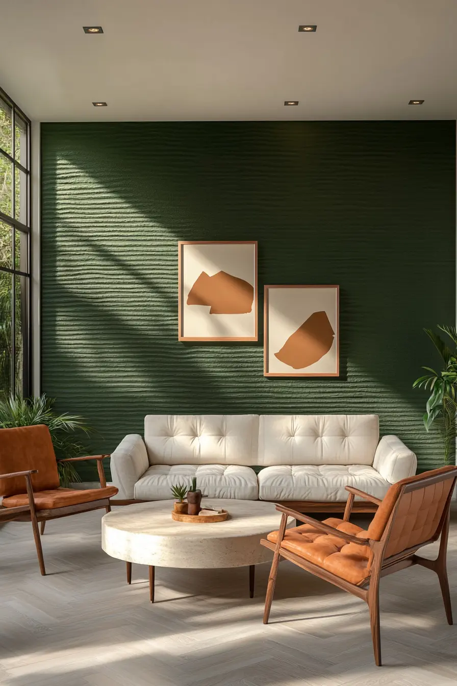 Green Living Room 88520