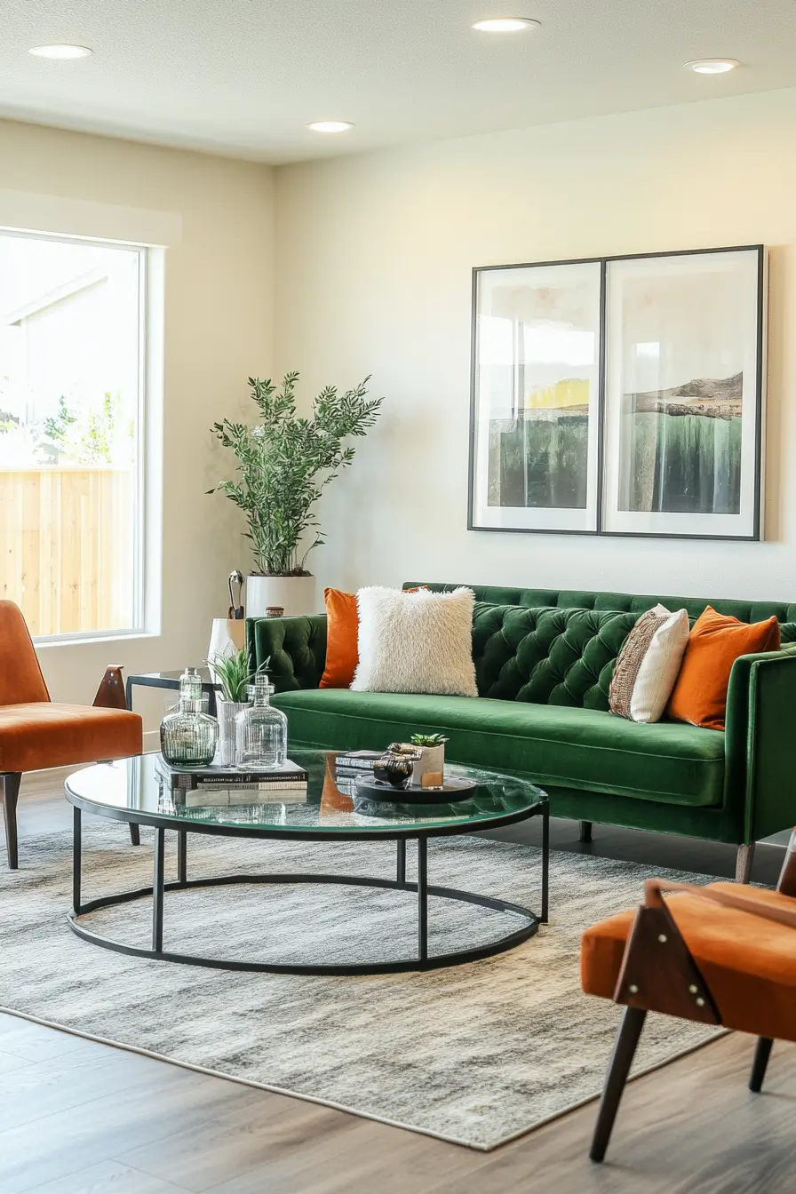 Green Living Room 121564