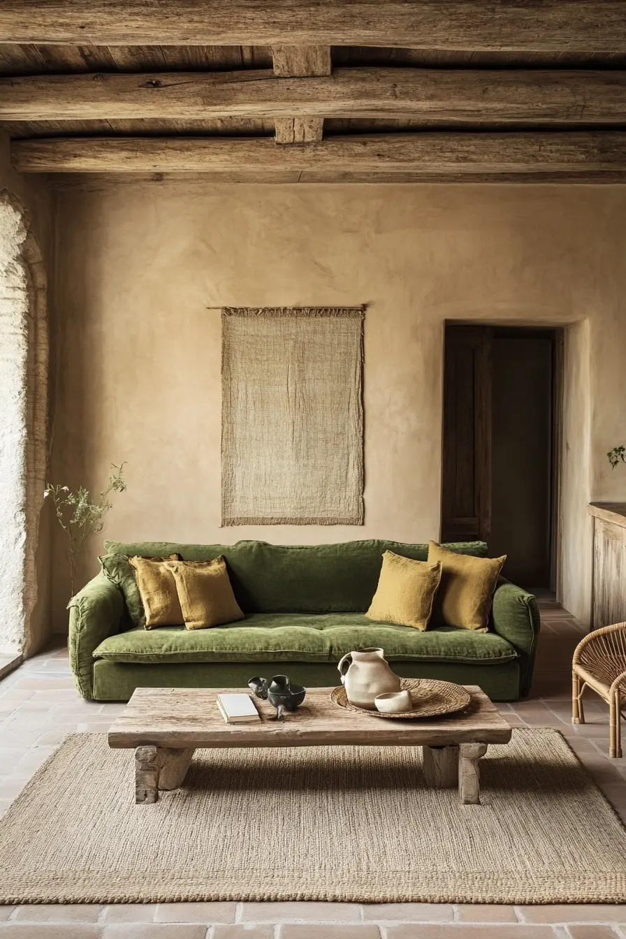 Green Living Room 156898