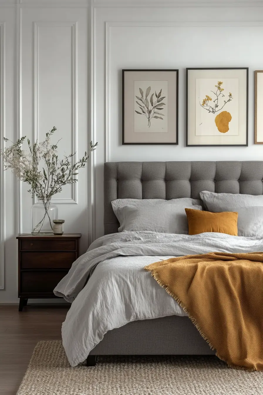 Grey Bedroom 107436