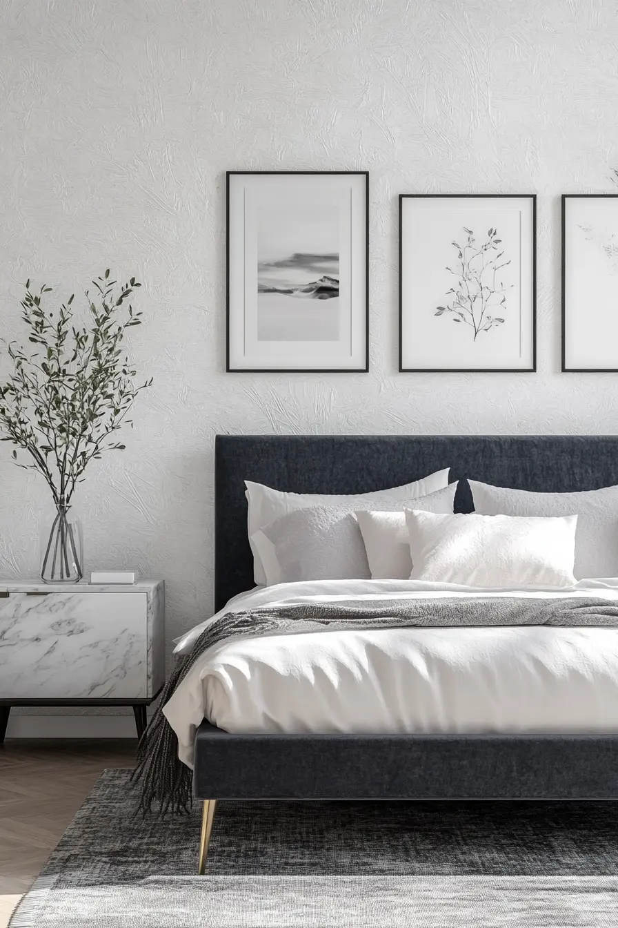 Grey Bedroom 130858