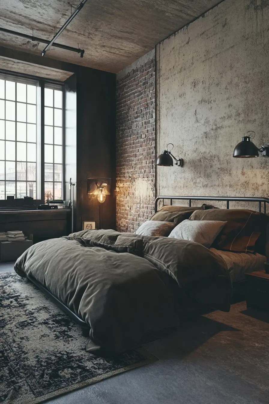 Industrial Bedroom 124632