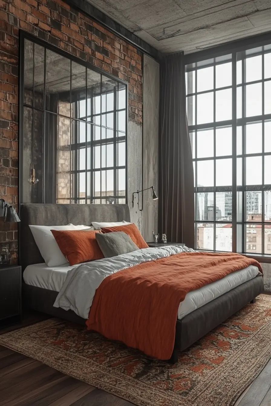 Industrial Bedroom 123544