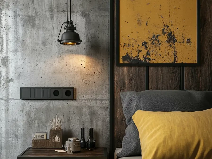 Industrial Bedroom 124728